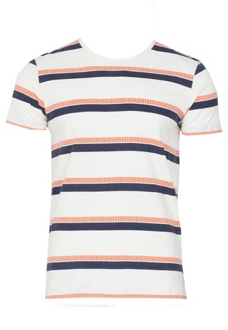 TRICOU JACK AND JONES COLLE WHITE