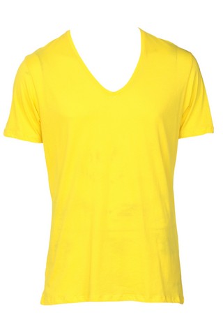 TRICOU ZARA BASIC YELLOW