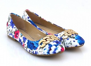 Balerini dama Summer albastri
