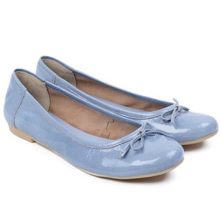 Balerini din piele naturala Retro Chic