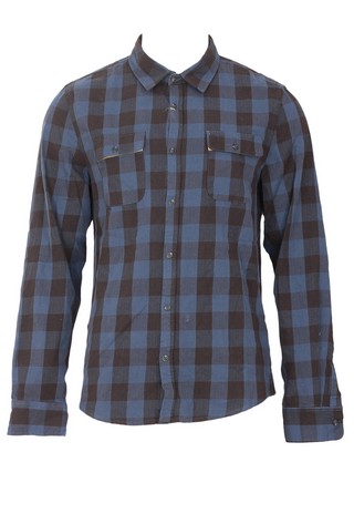 CAMASA BERSHKA ZOE DARK BLUE
