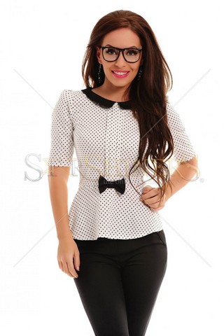 Camasa Fofy Lovely Waist Black