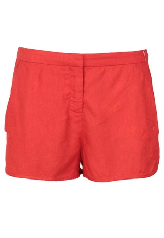 PANTALONI SCURTI ZARA OUTY RED