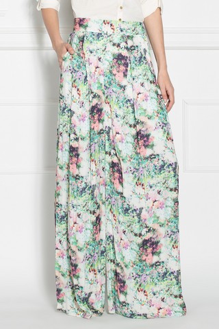 Pantaloni NISSA P6998 de dama multicolor