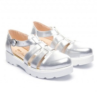 Pantofi Casual Mikono Argintii