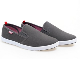 Pantofi casual din material textil pentru barbati TERRE DE MARINS gri