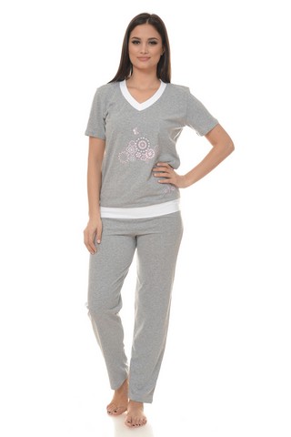 Pijama gri dama Natalee