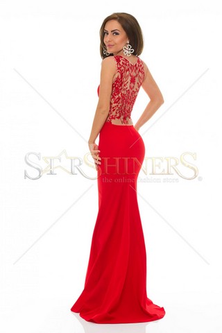 Rochie LaDonna Hypnotic Time Red