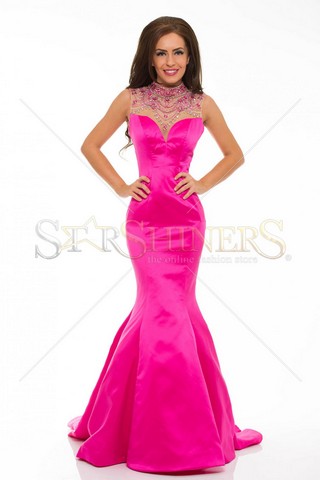 Rochie Sherri Hill 32124 Pink