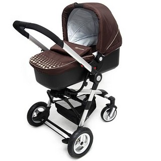 Kinderkraft - Carucior 3 in 1 Kraft Brown