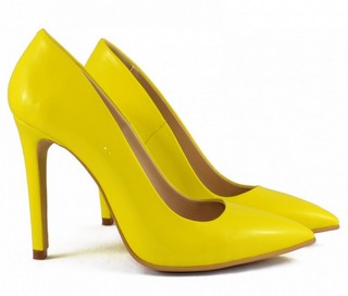 PANTOFI STILETTO BANANA ICE CREAM