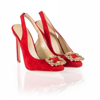 Pantofi dama rosii Faron
