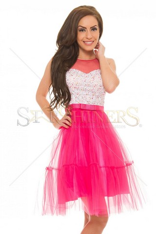 Rochie LaDonna Elegant Virtue Pink