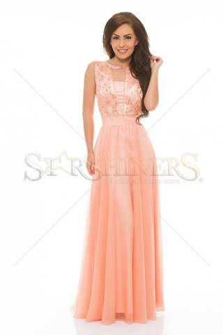 Rochie LaDonna Lovely Praise Peach