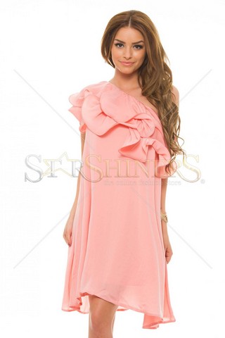 Rochie PrettyGirl Essence Peach