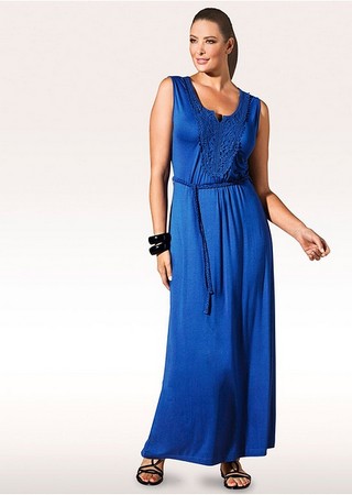 Rochie maxi albastra
