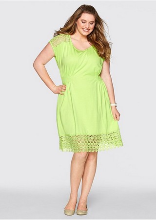 Rochie verde kiwi