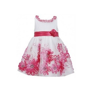 Rochita Bonnie Jean cu imprimeu floral in relief