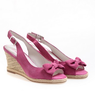 Sandale cu platforma de dama Fuchsia