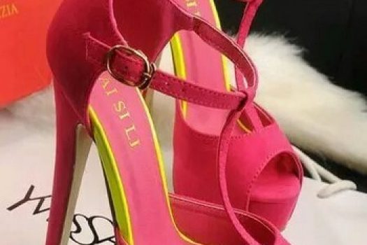 Sandale cu toc si platforma ieftine, modele online sub 100 lei