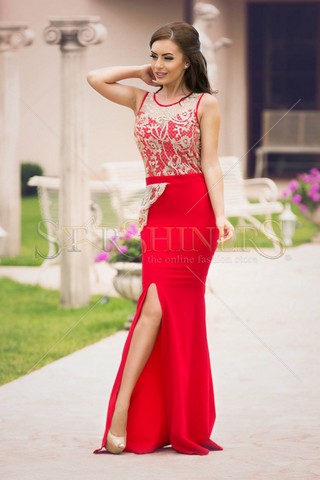 Rochie LaDonna Truly Gentle Red
