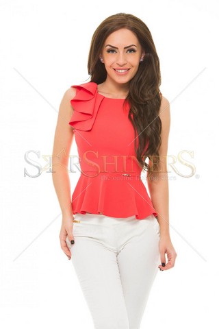 Top Fofy Sweet Honey Coral