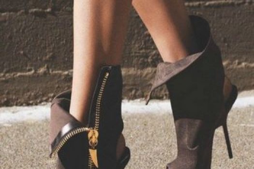 Botine de dama decupate in fata ߩ modele peep toe pentru vara 2025