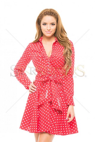 Rochie MissQ Precious Spot Red