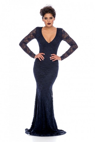 Rochie Glamour Bleumarin