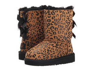 UGG Kids Bailey Bow Leopard