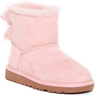 UGG Mini Bailey Genuine Lamb Fur Lined Bow Boot