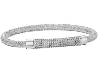 Fossil Plaque Cord Bracelet