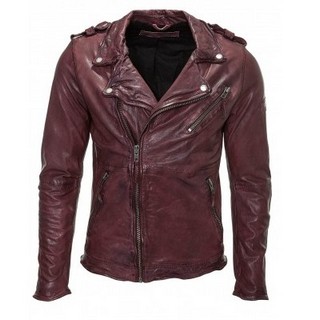 Geaca de Piele Barbati Freaky Nation Visinie Cobain