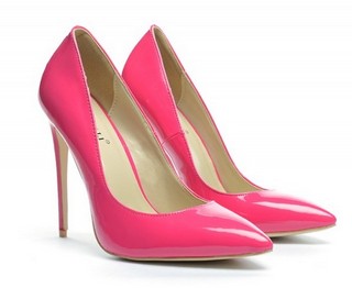 Pantofi Berta Fuchsia