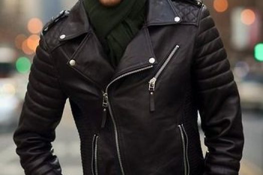 Geci de piele pentru barbati ߩ modele slim pentru sezonul rece