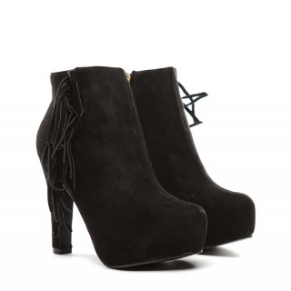 Botine Fonde Negre
