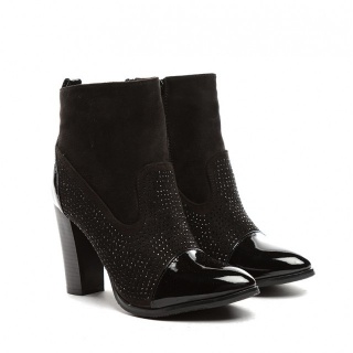 Botine West Negre