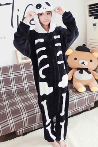 PIJAMA TIP SALOPETA SCHELET