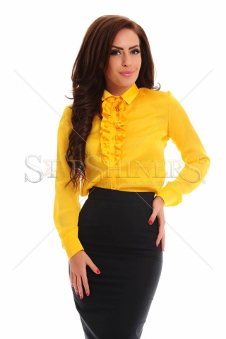 Camasa PrettyGirl Gallantly Yellow