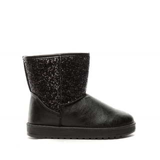 Cizme Tip Ugg Carina Negre