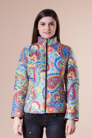 GEACA VERDE DIN FAS CU IMPRIMEU MULTICOLOR GE8