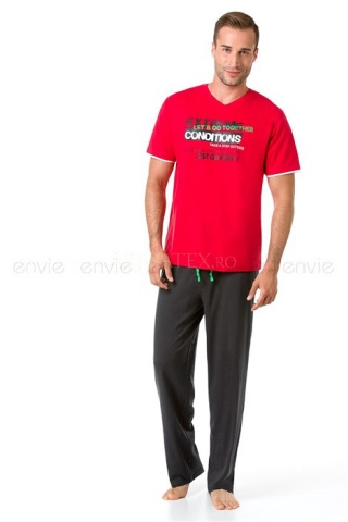 PIJAMA BARBATEASCA CONDITIONS RED
