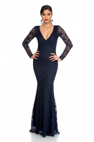 Rochie Glamour Bleumarin