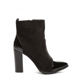 Botine West Negre