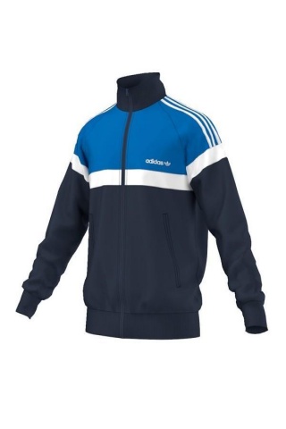 Hanorac Adidas Originals Itasca TT AB7504 albastru