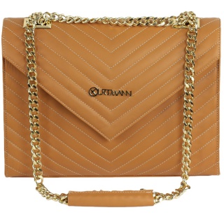 POSETA PIELE KURTMANN DOLLON LIGHT BROWN