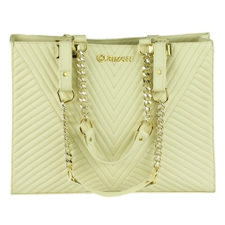 POSETA PIELE KURTMANN RHENES LIGHT YELLOW