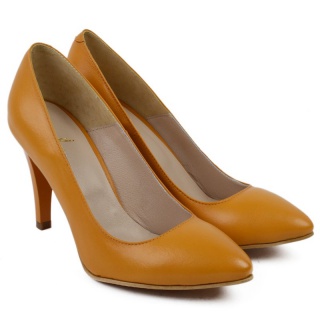 Pantofi din piele naturala Chloe