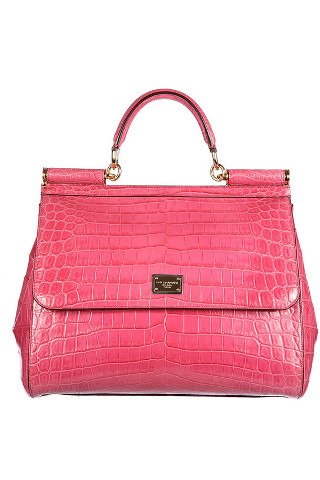 Dolce & Gabbana Women's leather handbag shopping bag purse new mto cocco