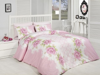 Lenjerie de pat Ranforce Melis Pink